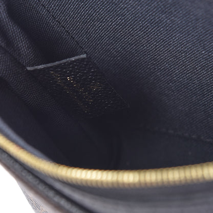 Louis Vuitton Monogram Pallas Clutch Black 7 of 10