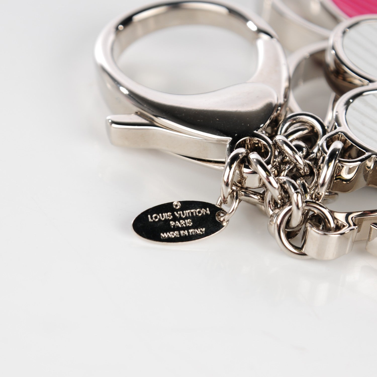 Louis Vuitton Rimy Epi Bag Charm Pink 5 of 6