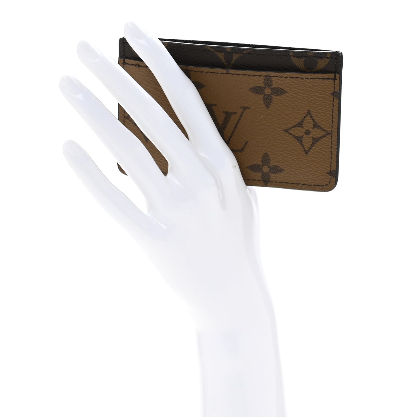 Reverse Monogram Card Holder