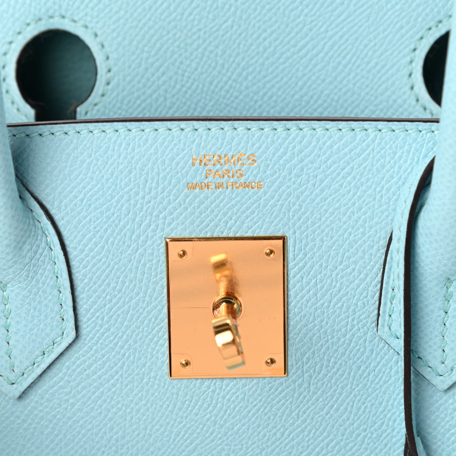Hermes Epsom Birkin 30 Bleu Atoll 6 of 11