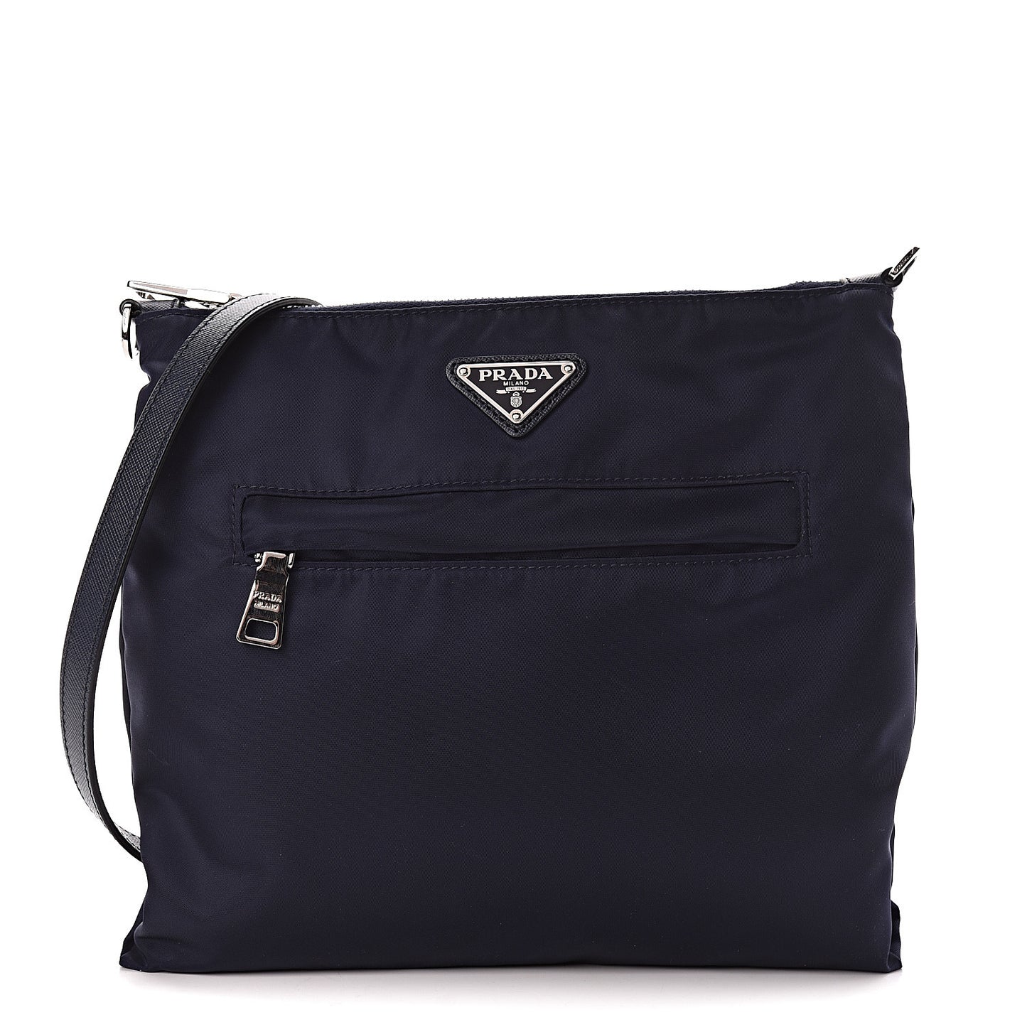 Tessuto Nylon Saffiano Crossbody Bag Baltico