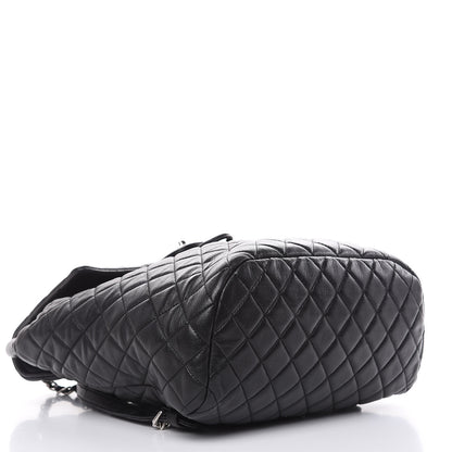 Chanel Lambskin Quilted Large Urban Spirit Backpack Black 4 of 19