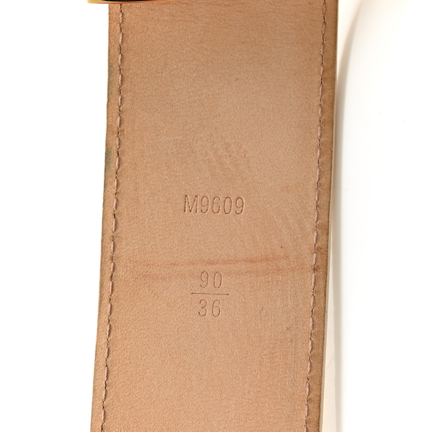 Damier Azur LV Initiales Belt 90 36