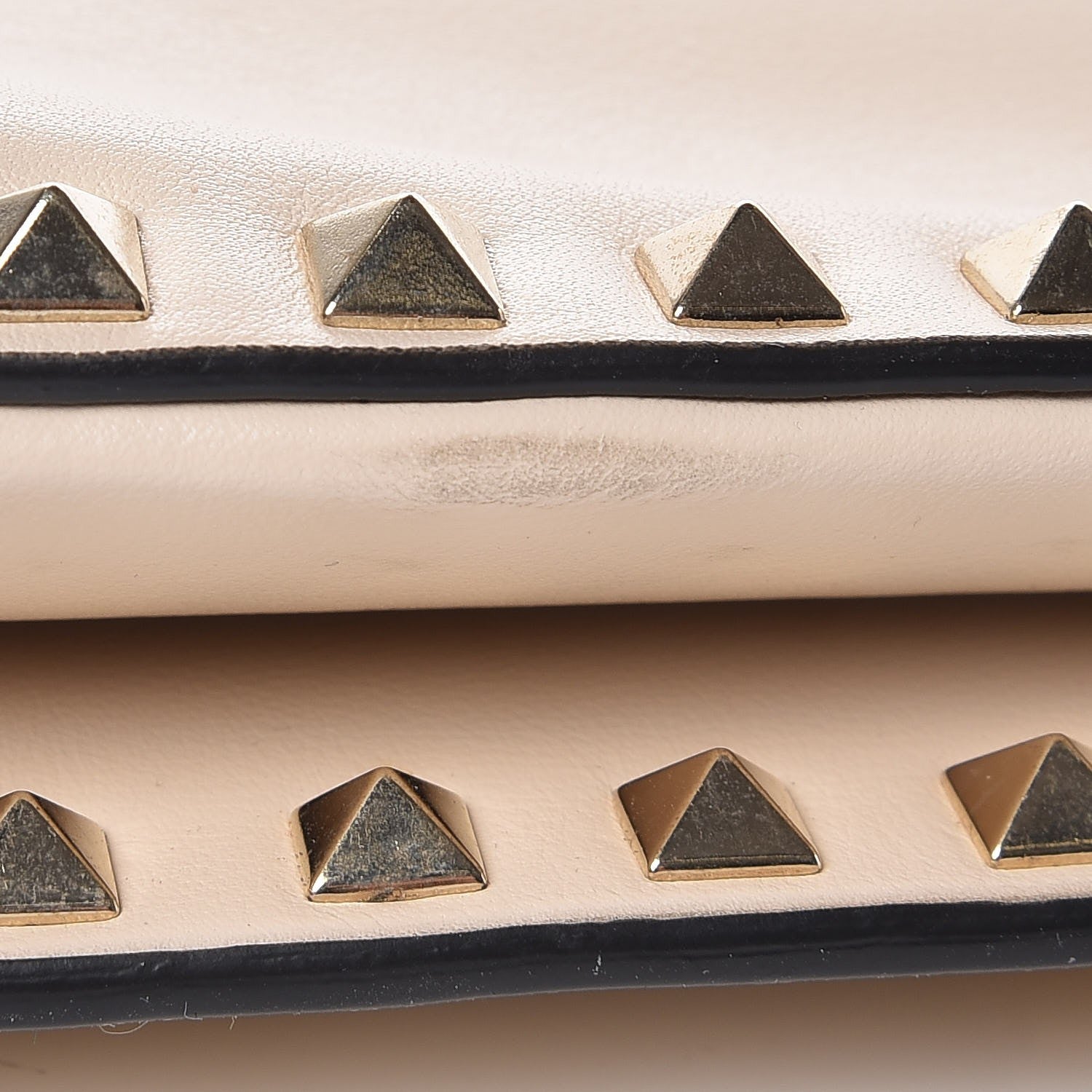 Valentino Garavani Vitello Rockstud Shoulder Satchel Ivory 11 of 12
