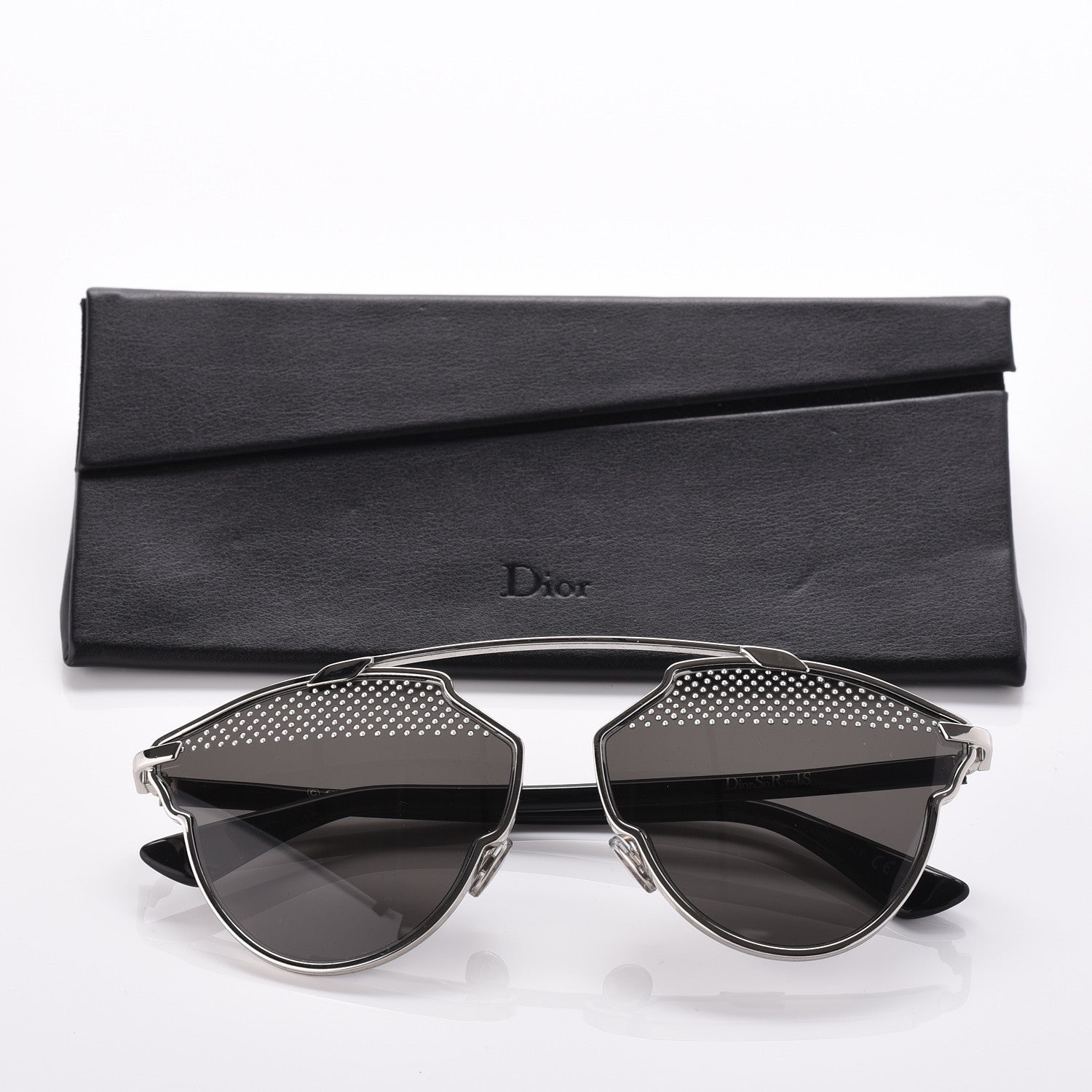 Christian Dior Studded So Real Sunglasses Silver 7 of 7