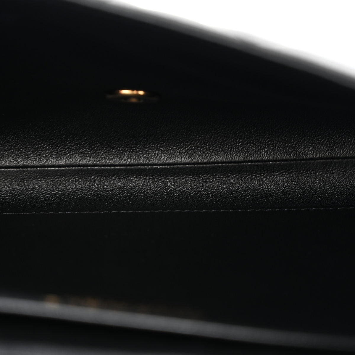 Chanel Lambskin Quilted Clutch with Chain Flap Black 5 of 12