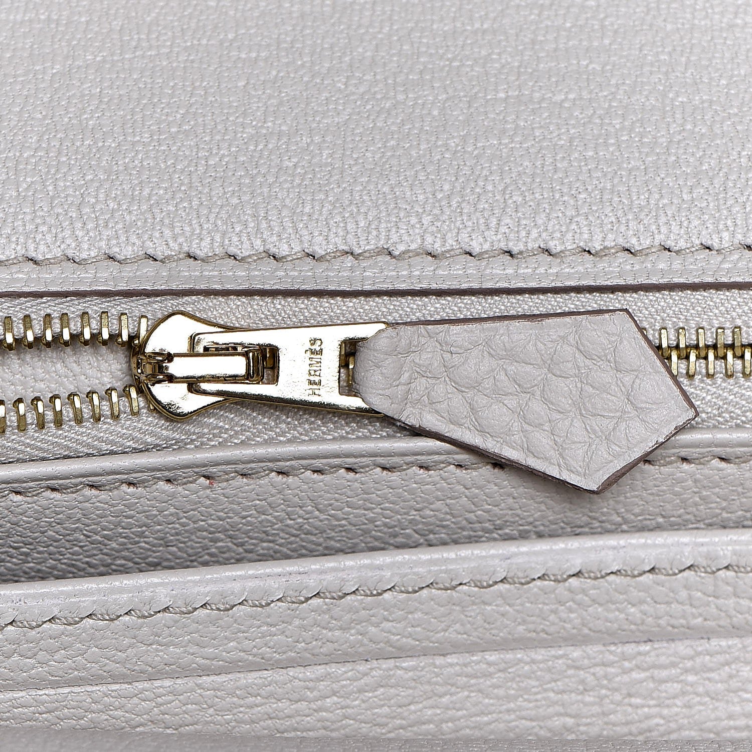 Hermes Taurillon Clemence Birkin 30 Beton 19 of 34