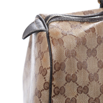Gucci Crystal Monogram Medium Joy Boston Dark Brown 15 of 17