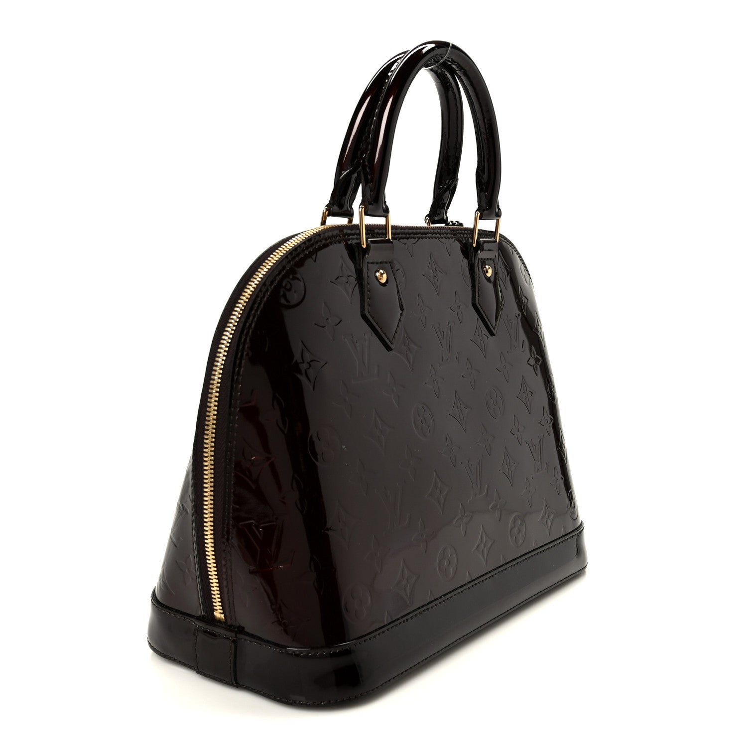 Louis Vuitton Vernis Alma PM Amarante 3 of 9