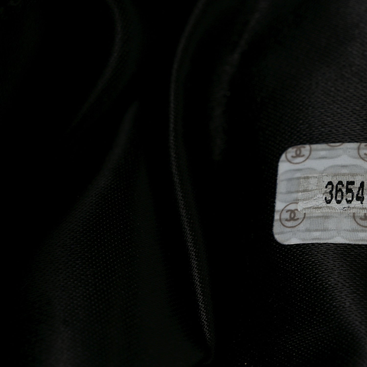 Chanel Caviar Large CC Shoulder Bag Black 7 of 10