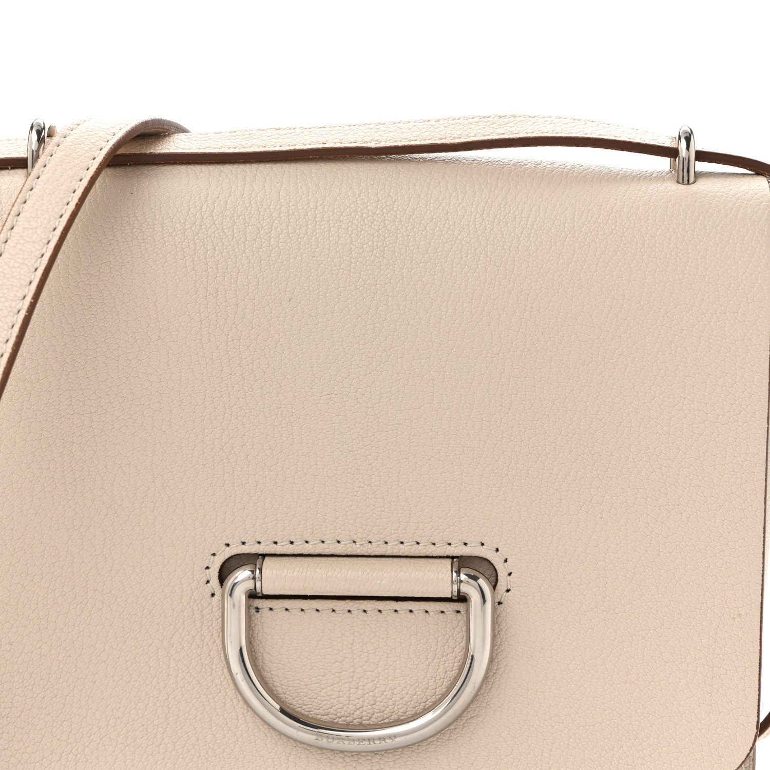 Burberry Goatskin Small D-Ring Bag Beige 8 of 12