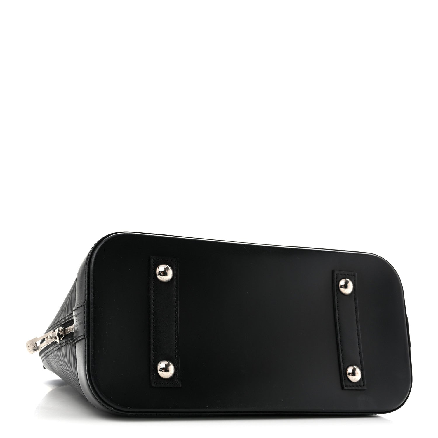 Louis Vuitton Metallic Epi Alma PM Black Silver 4 of 12