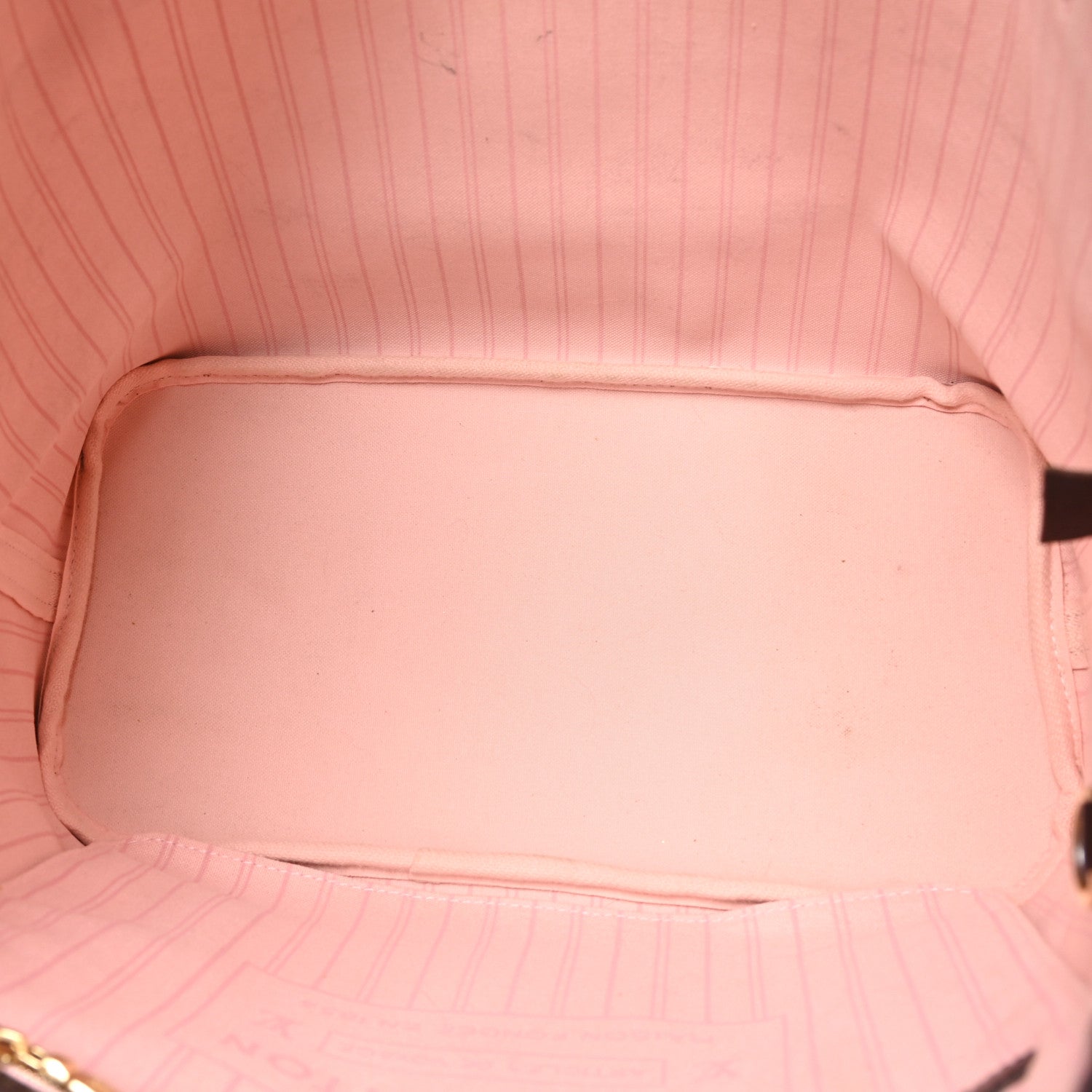 Louis Vuitton Damier Ebene Neo Neverfull MM Rose Ballerine 5 of 9