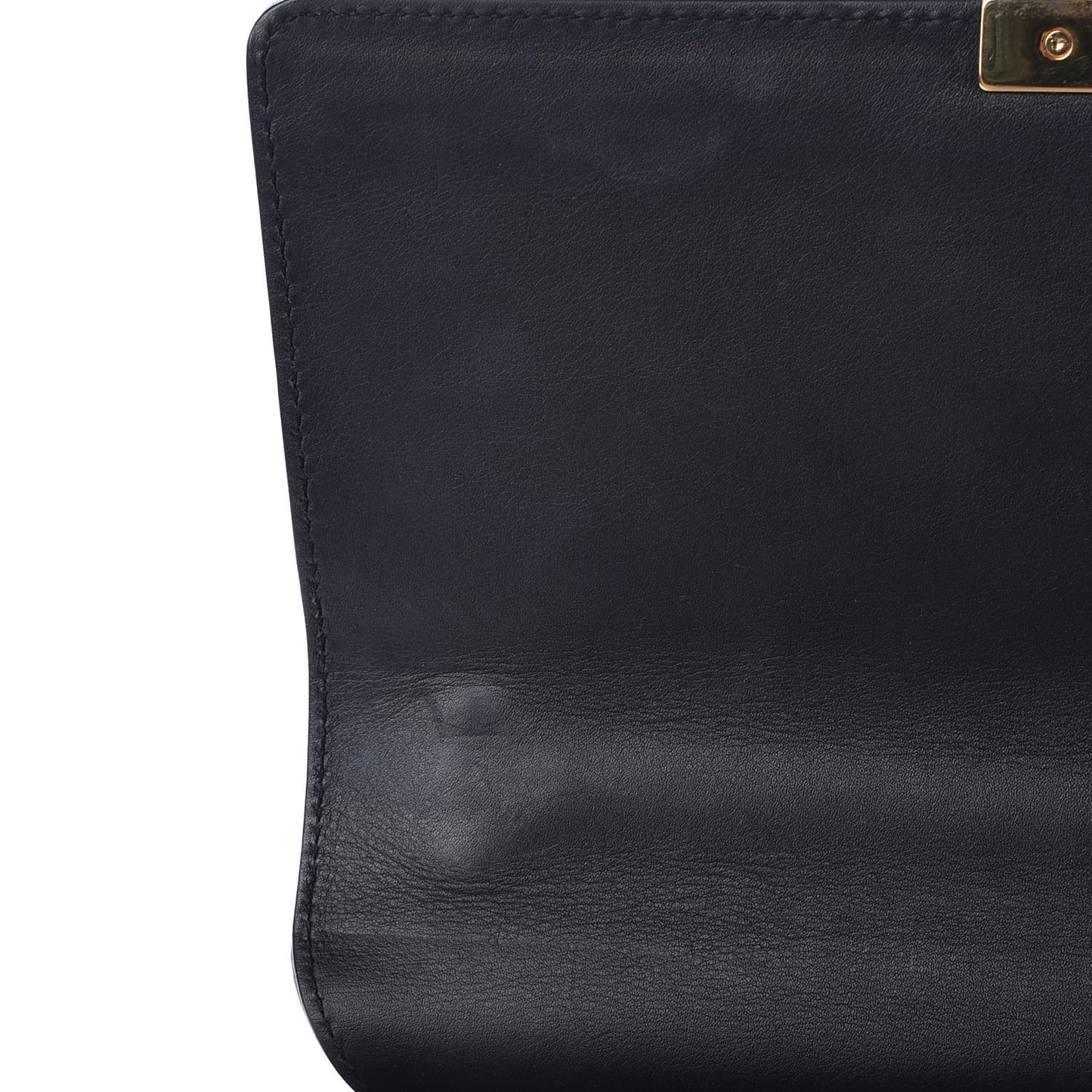 GG Supreme Monogram Calfskin Medium Padlock Shoulder Bag Beige Black Cuir