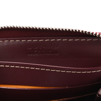 Goyard Goyardine Matignon PM Wallet Bordeaux 6 of 8