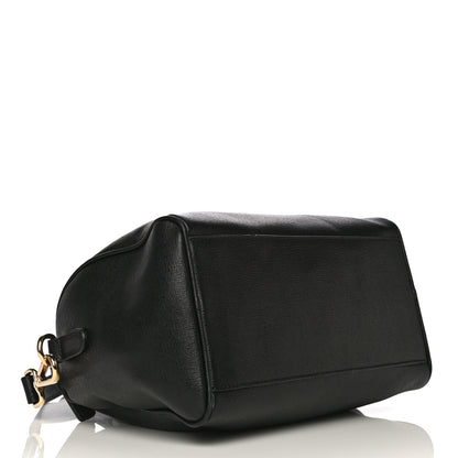 Versace Saffiano Calfskin Palazzo Duffle Bag Black 5 of 19