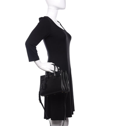 Saint Laurent Calfskin Nano Sac de Jour Black 3 of 11