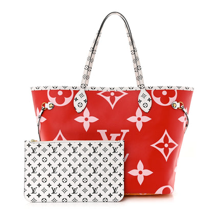 Louis Vuitton Monogram Giant Neverfull MM Rouge 1 of 10