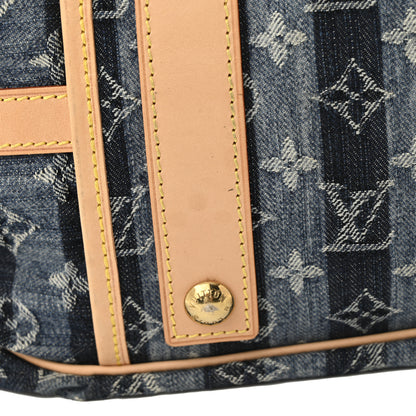 Louis Vuitton Denim Raye Cabas GM 10 of 16