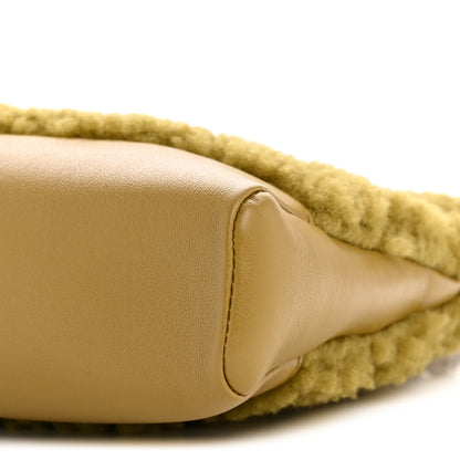Chanel Calfskin Shearling Quilted Mini 31 Shopping Bag Green 10 of 10