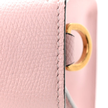 Valentino Garavani Grainy Calfskin Small VSling Top Handle Bag Rose Quartz 11 of 11