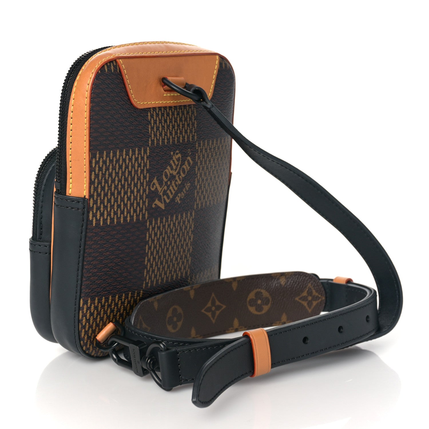 Louis Vuitton X NIGO Giant Damier Ebene Monogram Amazone Sling Bag 3 of 8