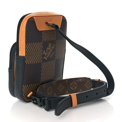 Louis Vuitton X NIGO Giant Damier Ebene Monogram Amazone Sling Bag 3 of 8