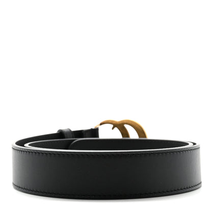Gucci Calfskin Double G 30mm Belt 75 30 Black 2 of 5