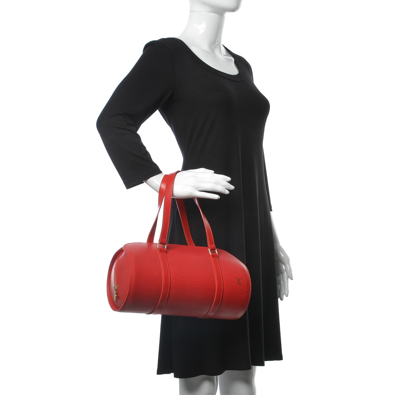 Louis Vuitton Epi Soufflot Rouge 2 of 11