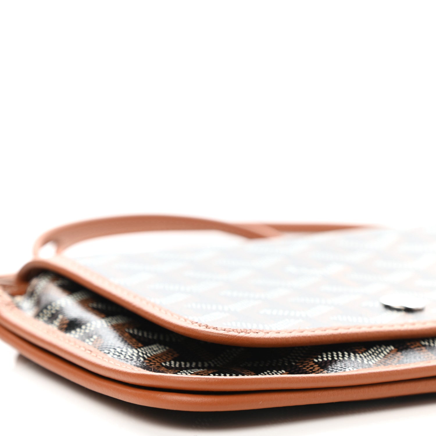 Goyard Goyardine Plumet Wallet Clutch Black Gold 12 of 13