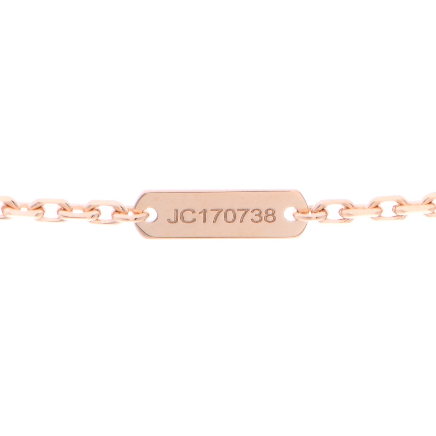 18K Rose Gold Gray Mother of Pearl Magic Alhambra Long Necklace
