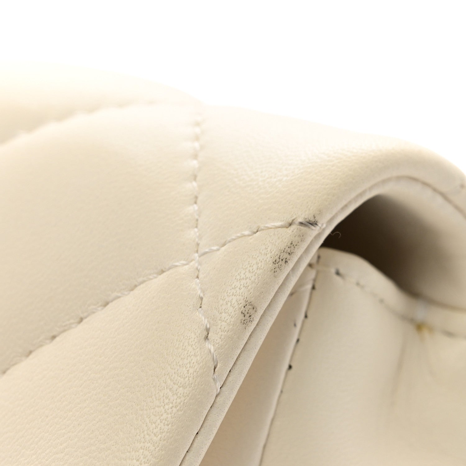 Chanel Lambskin Quilted Mini My Precious Waist Bag White 11 of 12