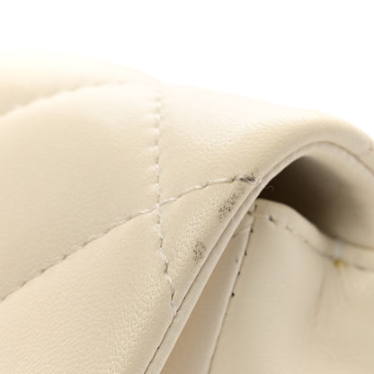 Chanel Lambskin Quilted Mini My Precious Waist Bag White 11 of 12