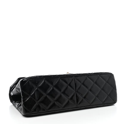 Chanel Distressed Patent Quilted 2.55 Reissue 227 Flap Black 2 of 4