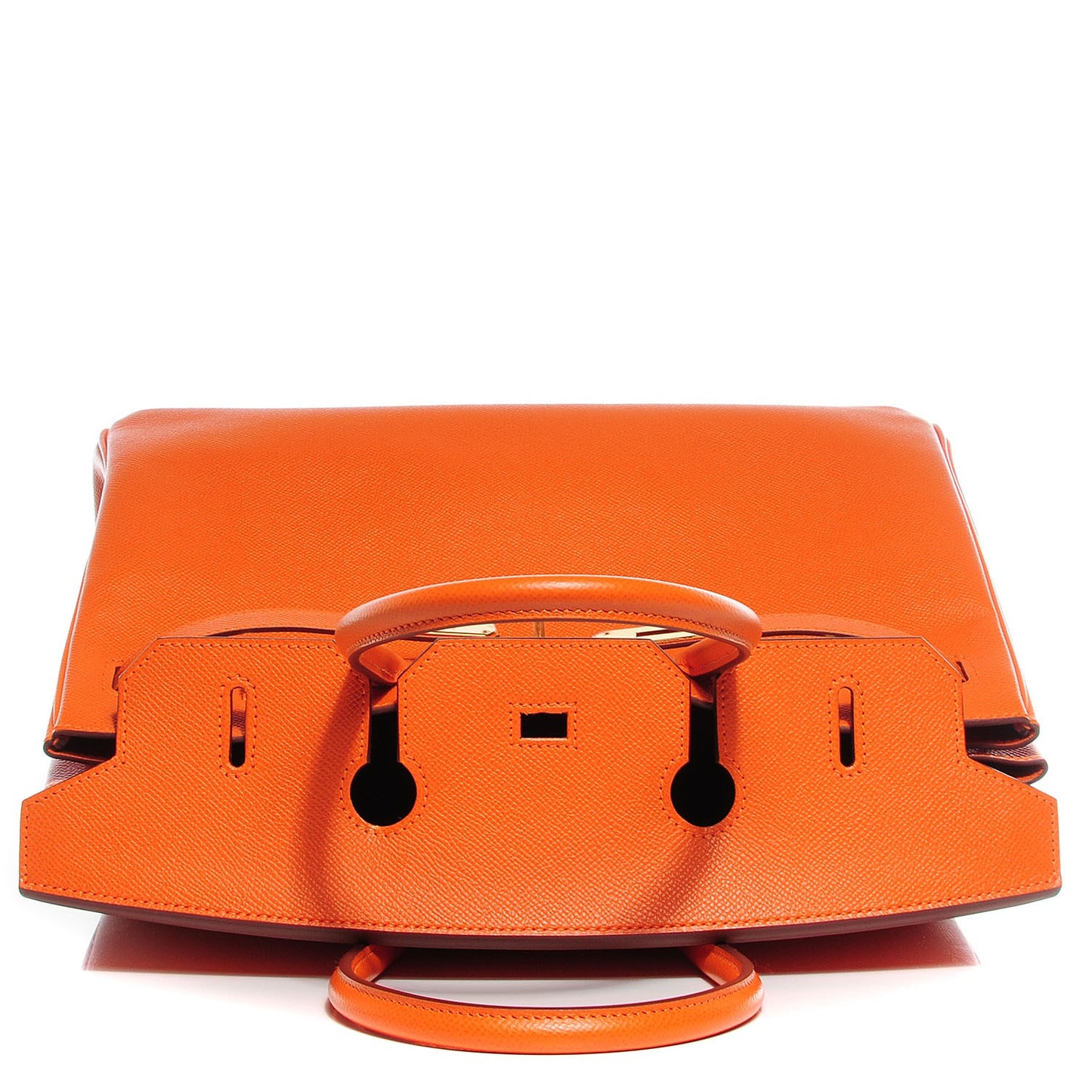 Epsom Birkin 35 Orange