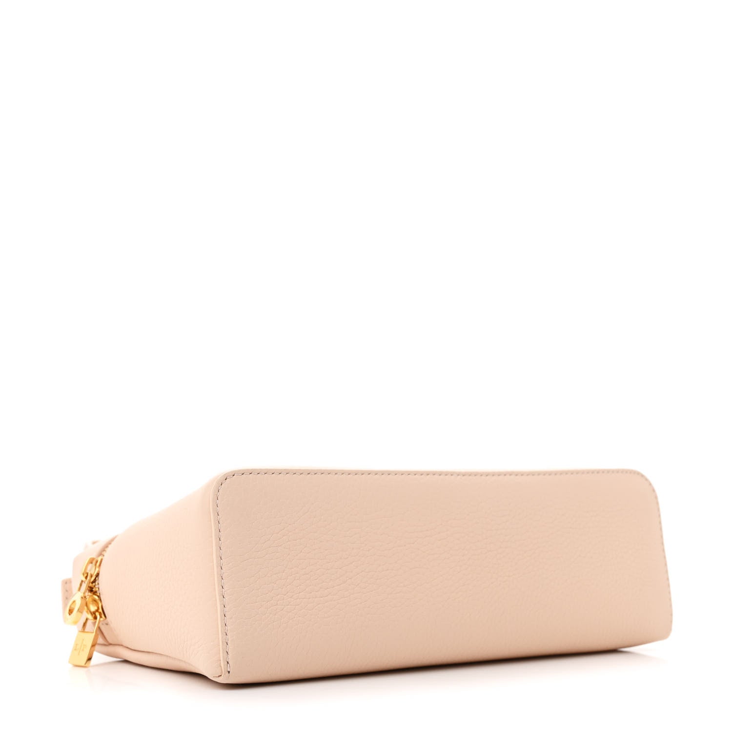 Loro Piana Grained Calfskin L19 Extra Pocket Pouch Creamed Honey 4 of 12