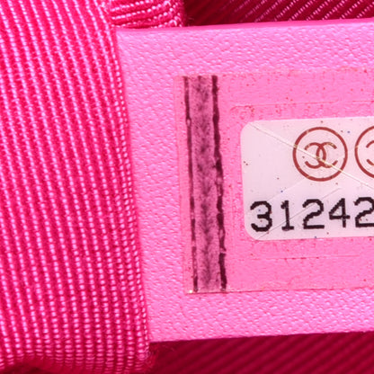 Chanel Denim Quilted Medium Chanel 19 Flap Neon Pink 6 of 10
