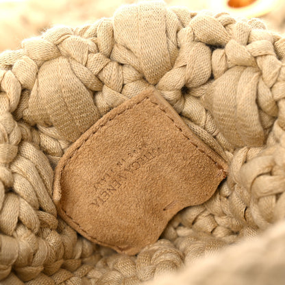 Bottega Veneta Jersey Crochet Shoulder Bag Sand 6 of 8