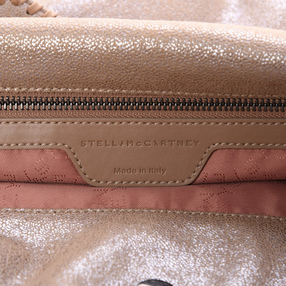 Stella McCartney Shaggy Deer Falabella Small Fold Over Tote Taupe 7 of 8