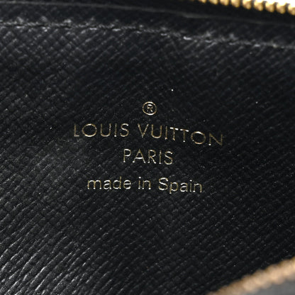 Louis Vuitton Monogram Slim Purse Black 5 of 10
