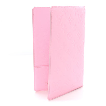 Louis Vuitton Empreinte Monogram Emily Notebook Cover MM Cotton Candy 3 of 6