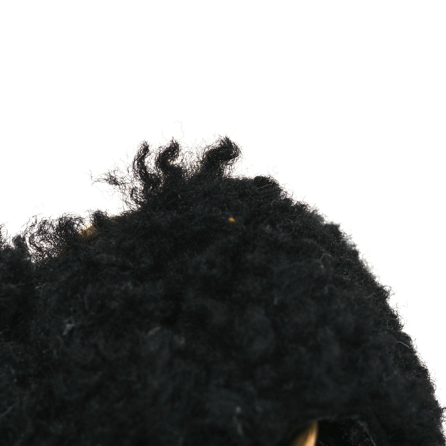 Gucci Merino Wool Interlocking G Dad Sandals 37 Black 11 of 12