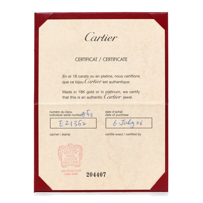 Cartier 18K Pink Gold 3.5mm LOVE Wedding Band Ring 50 5.25 9 of 10