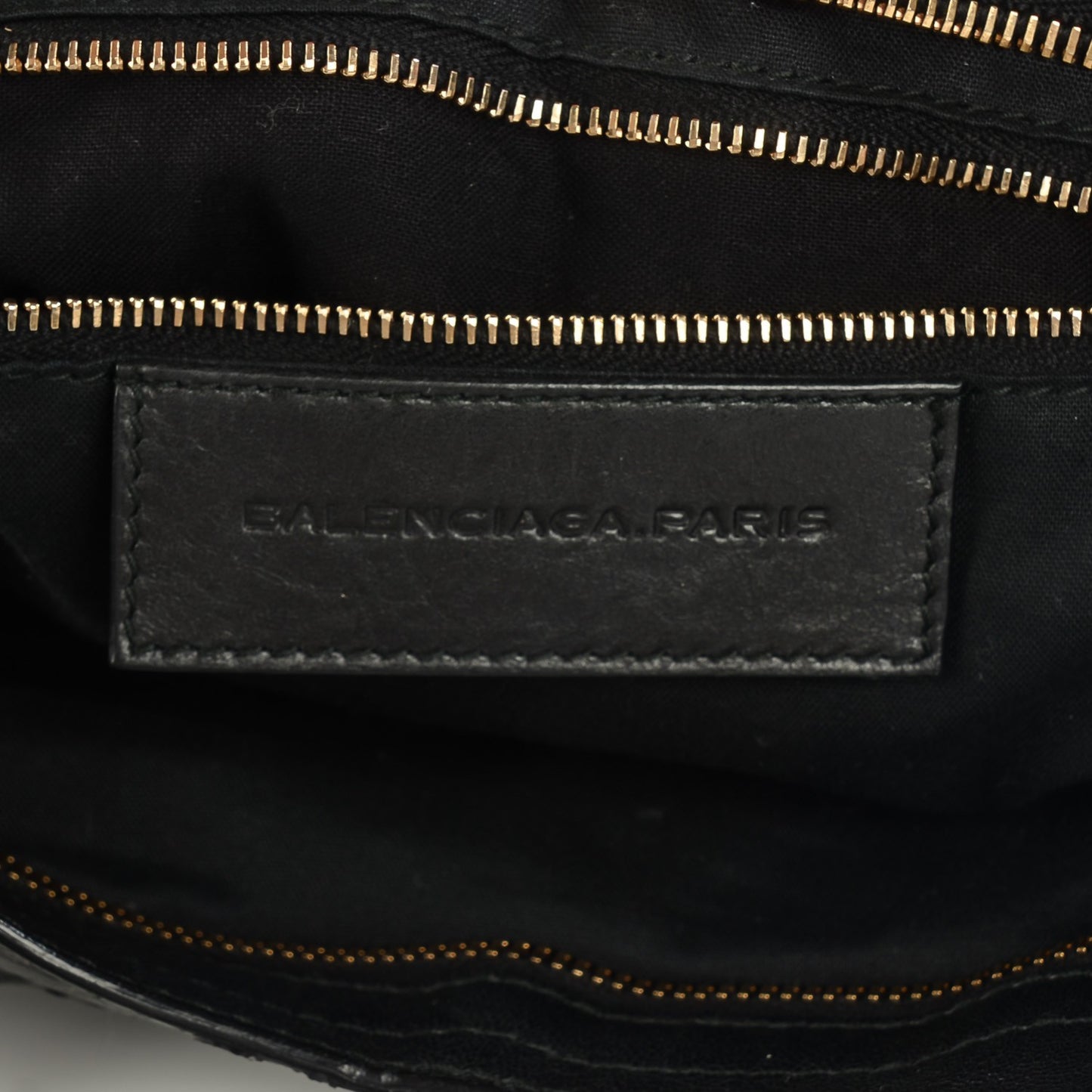 Agneau Giant 12 Rose Gold Hardware City Black