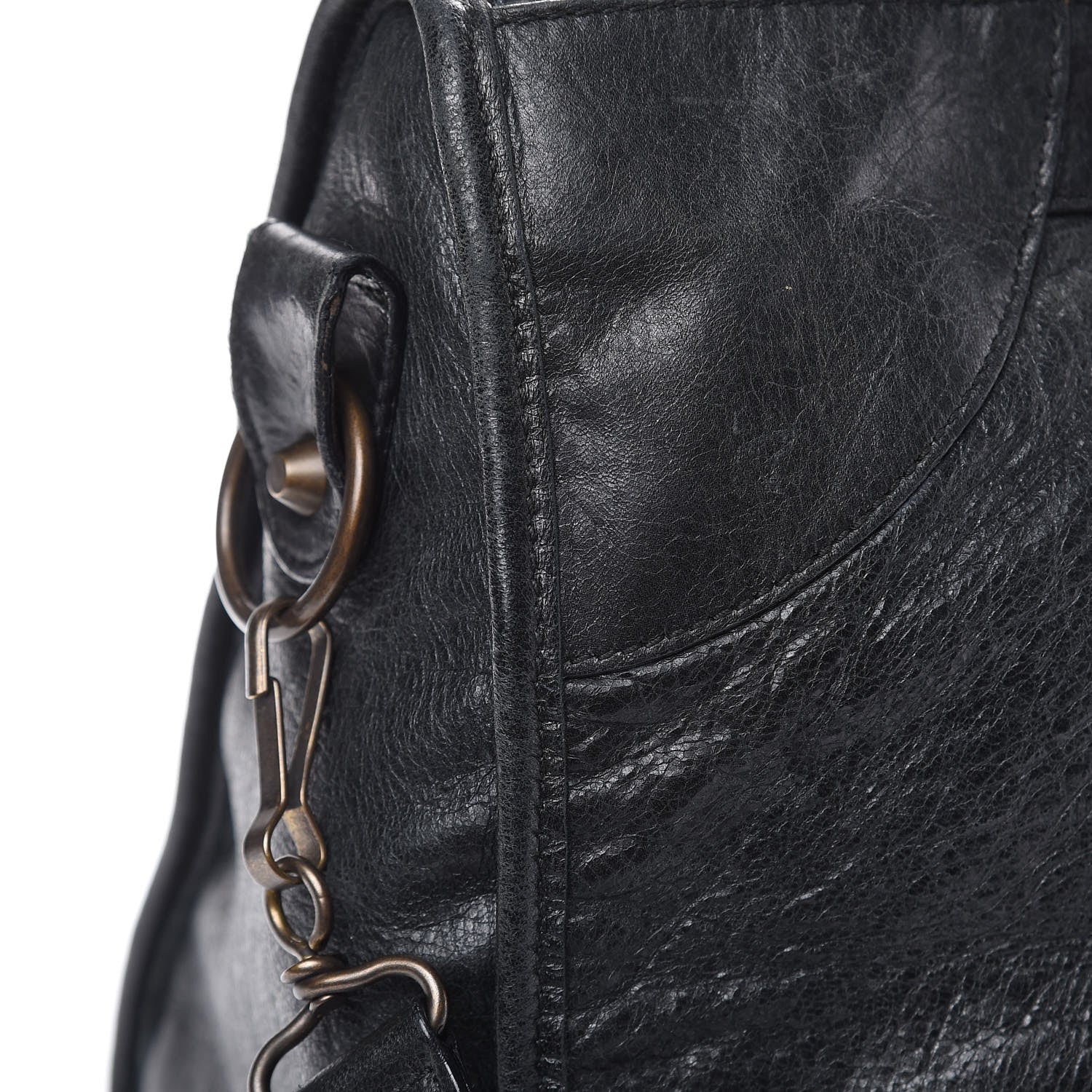Balenciaga Agneau Classic Hardware Part Time Black 16 of 17
