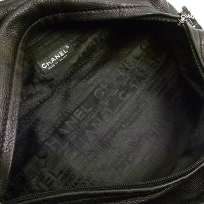 Chanel Leather Quilted Bowler Black 6 of 10