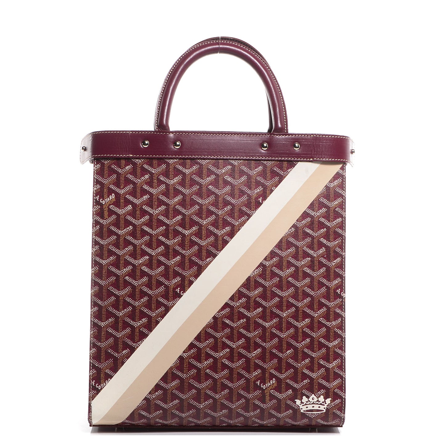 Goyardine Jersey GM Burgundy