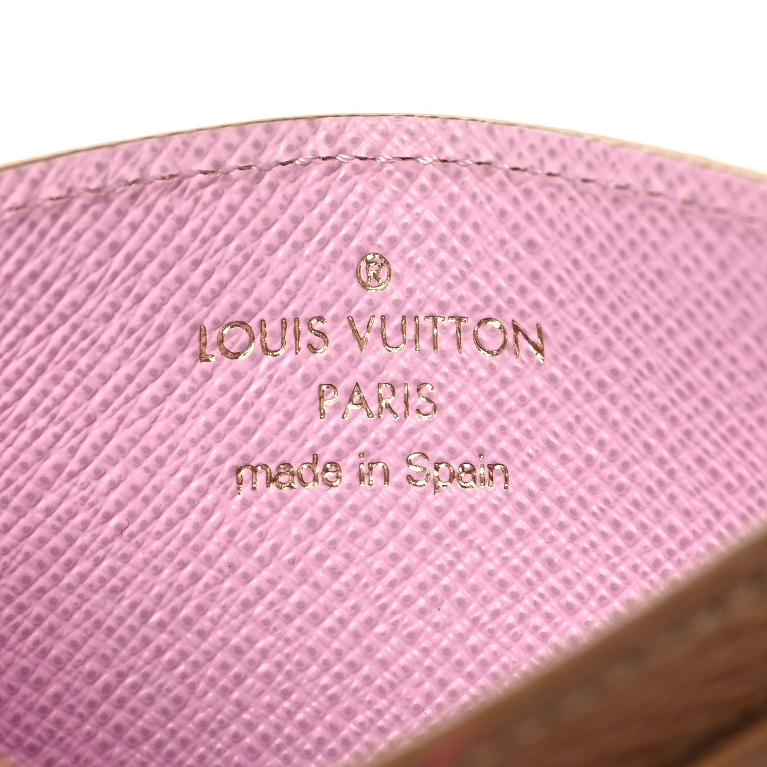 Louis Vuitton Metallic Monogram LV Garden Card Holder Gold 6 of 7
