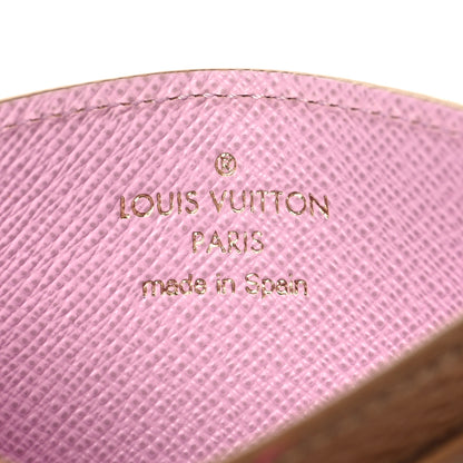 Louis Vuitton Metallic Monogram LV Garden Card Holder Gold 6 of 7