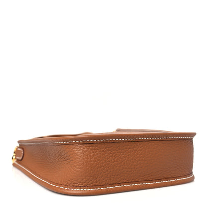 Hermes Taurillon Clemence Evelyne TPM Gold 4 of 11